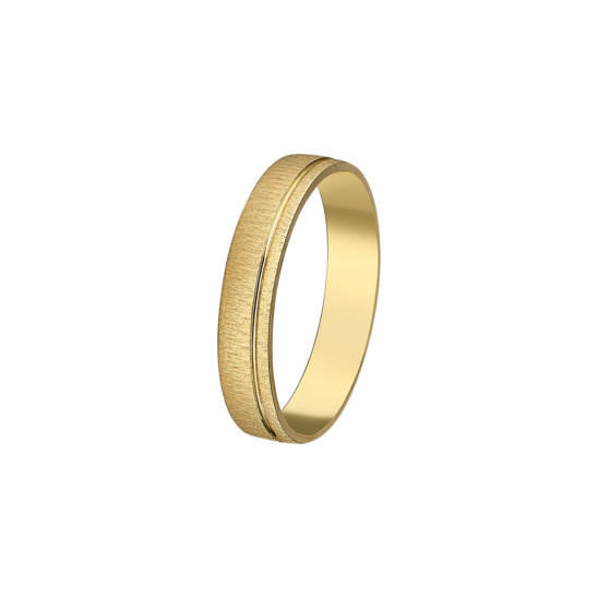 TIME ROAD UNISEX 18K GOLD TRAURING AY18011/33