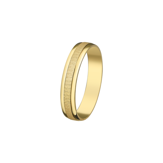 TIME ROAD UNISEX 18K GOLD TRAURING AY18015/10