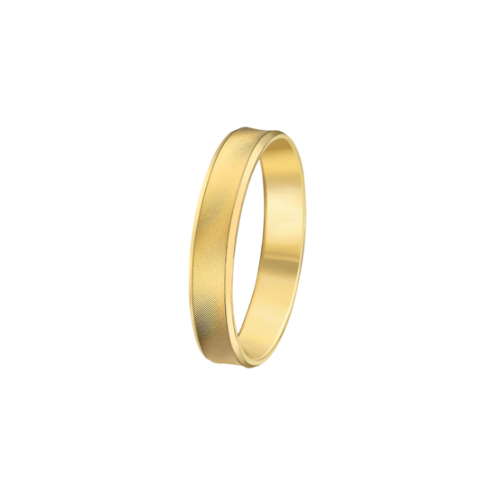 TIME ROAD UNISEX'S GOLD 18K WEDDING BAND AY18033/33