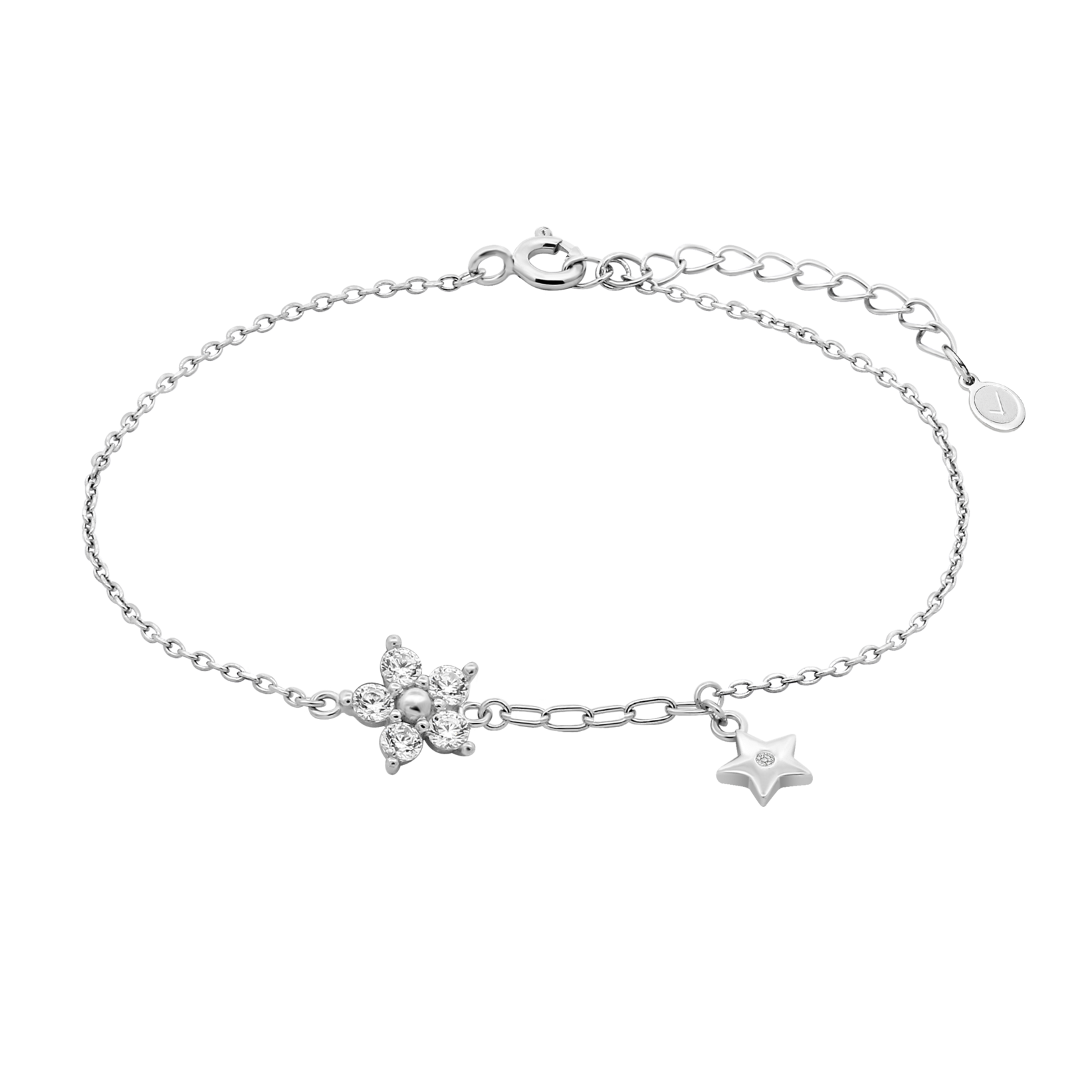 PULSERA FLOR TIME ROAD WS03233/19 PLATA, MUJER