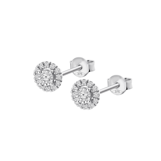 Pendientes Time Road Diamonds Dia00019 Oro, Mujer