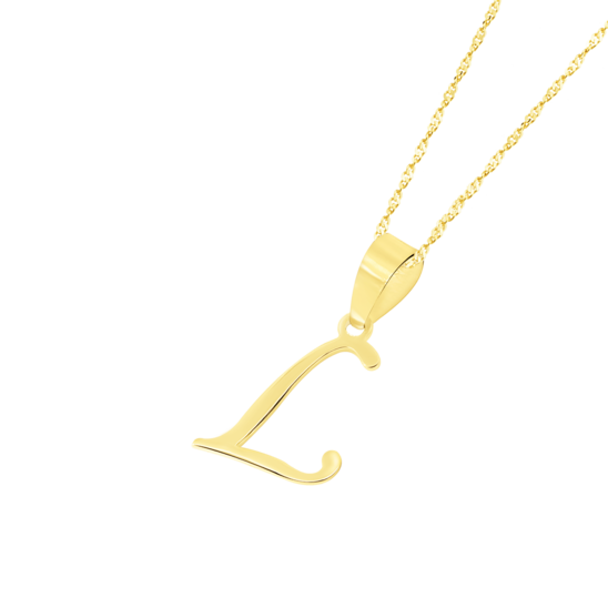 COLLIER INITIALES TIME ROAD HIN00022/L OR FEMME