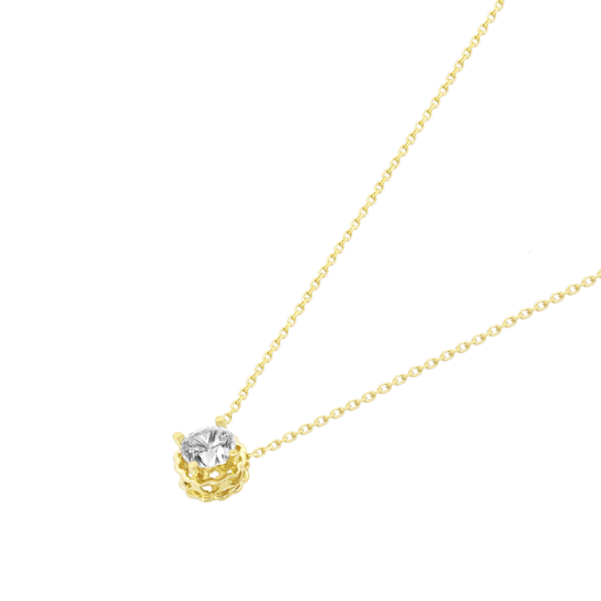 Collar Time Road Hin00058/43 Oro, Mujer