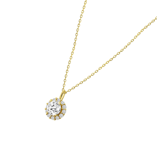 Collar Time Road Hin00104/43 Oro, Mujer