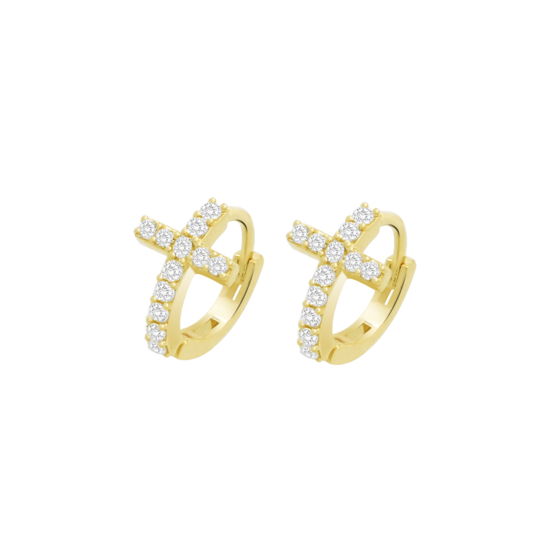 Pendientes Time Road Hin00143 Oro, Mujer