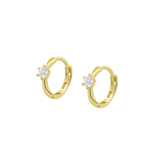 Pendientes Time Road Hin00156 Oro, Mujer