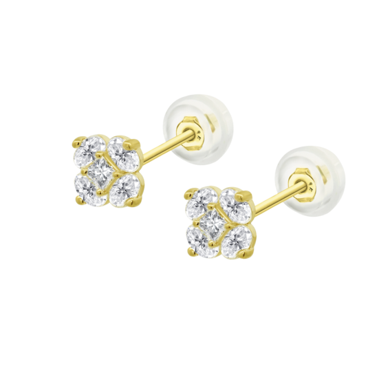 Pendientes Time Road Hin00205 Oro, Mujer