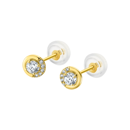 Pendientes Time Road Hin00206 Oro, Mujer