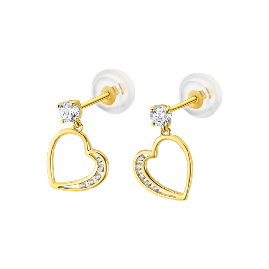 Pendientes Time Road Hin00235 Oro, Mujer