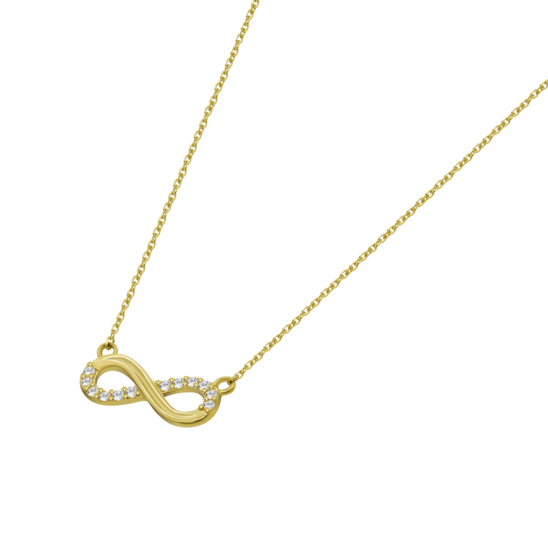 Collar Infinito Time Road Hin00260/45 Oro, Mujer