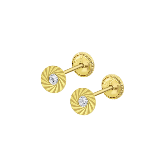 Pendientes De Bebé Hin00268/5 Oro
