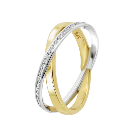 Anillo Time Road Hin00335/18 Oro, Mujer