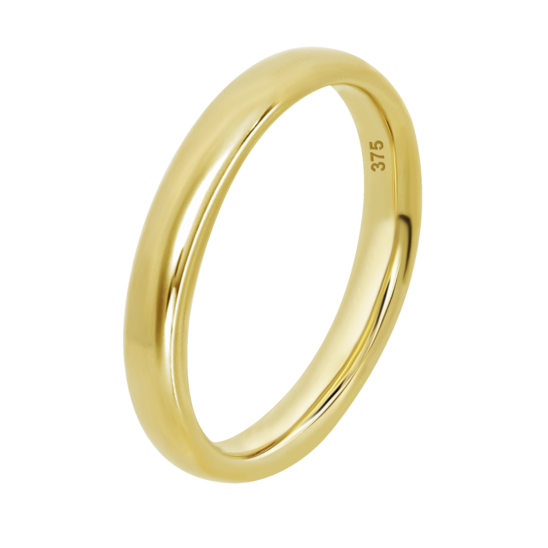 Alianza De Boda Time Road De Oro 9k Hin00339/24