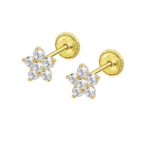 Pendientes Time Road Hin00343/6 Oro, Bebé