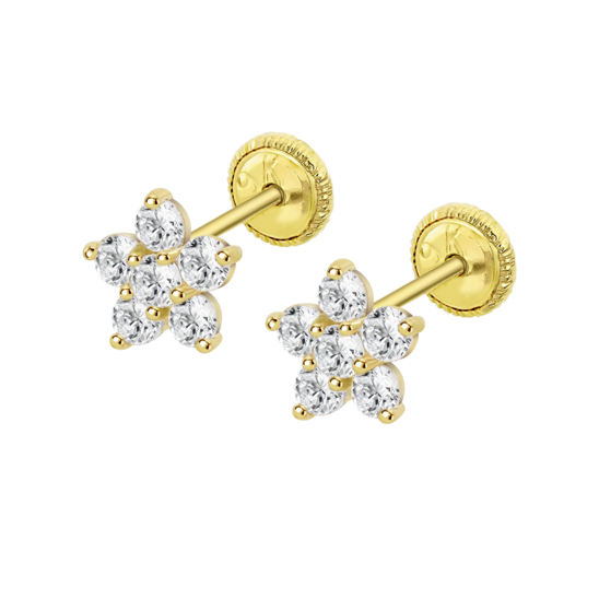 Pendientes Time Road Hin00343/8 Oro, Bebé