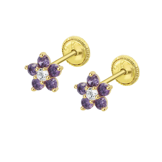 Pendientes Time Road Hin00344/6 Oro, Bebé
