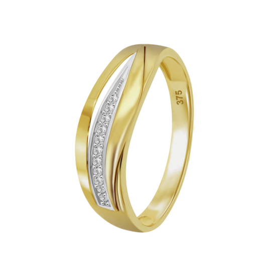 Anillo Time Road Hin00378/16 Oro, Mujer