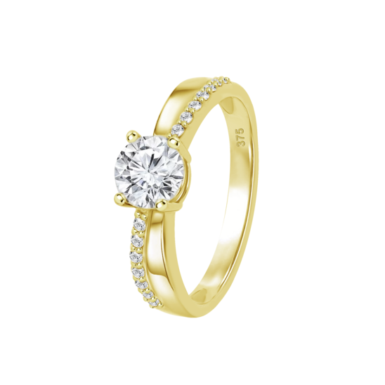Anillo Time Road Hin00423/14 Oro, Mujer