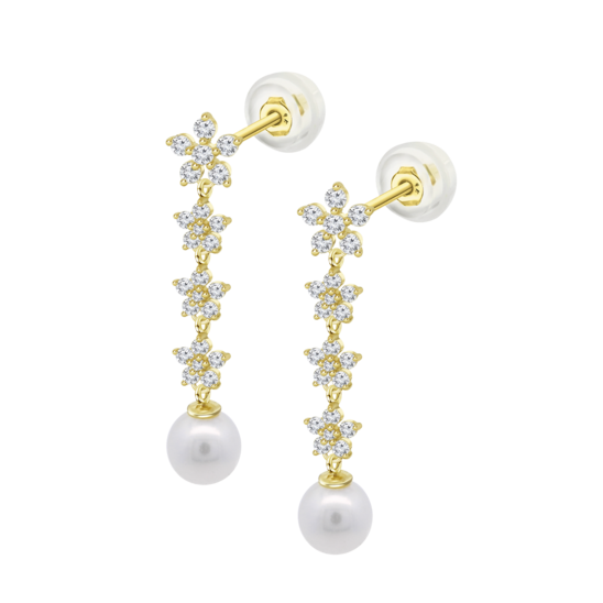 Pendientes Time Road Hin00425 Oro, Mujer