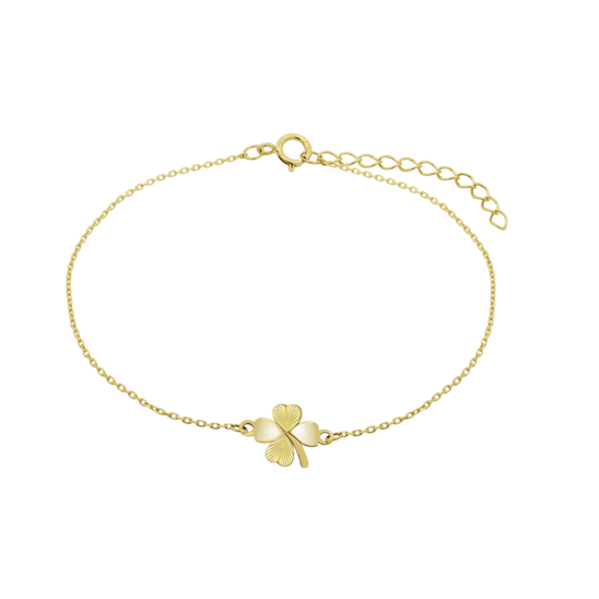 Pulsera Trébol Time Road Hin00446/19 Oro, Mujer