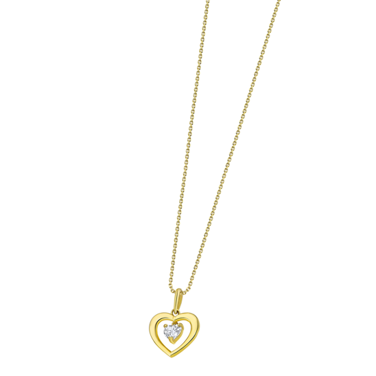 TIME ROAD WOMEN'S 9K GOLD NECKLACE IC00338/43