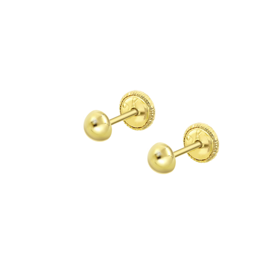 Pendientes De Bebé Lg00137/4 Oro