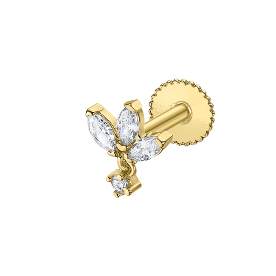 PIERCING TIME ROAD LG00251 ORO 9K, DONNA