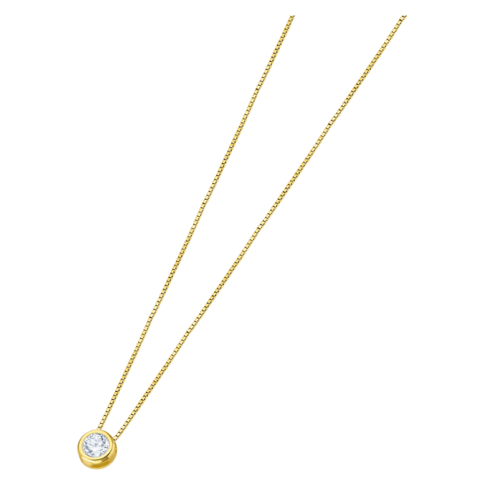 TIME ROAD WOMEN'S GOLD NECKLACE LU00002/42