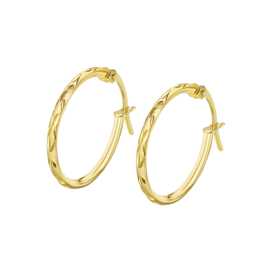 Pendientes Time Road Os00011/15 Oro 9k De 375 Ml, Mujer