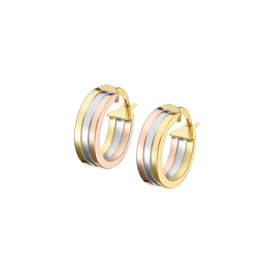 Pendientes Time Road Os00013/10 Oro 9k De 375 Ml, Mujer