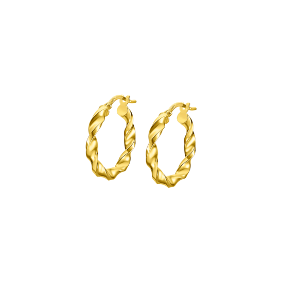 Pendientes Time Road Os00020/15 Oro, Mujer