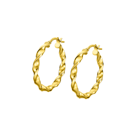 Pendientes Time Road Os00020/20 Oro, Mujer