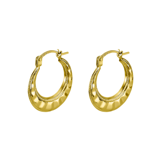 Pendientes Time Road Os00044/15 Oro 9k De 375 Ml, Mujer