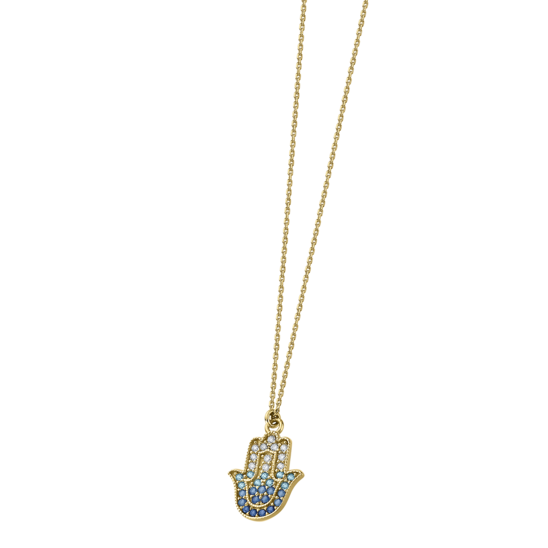 TIME ROAD WOMEN'S 9K GOLD NECKLACE VG00055/43