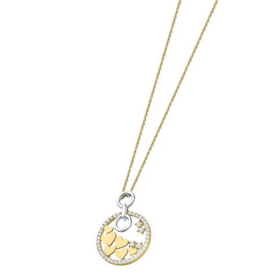 TIME ROAD WOMEN'S 9K GOLD NECKLACE VG00058/43