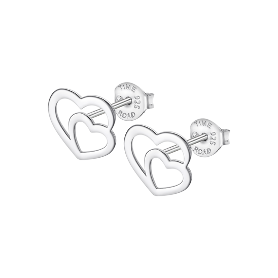 PENDIENTES TIME ROAD WS03070 PLATA, MUJER