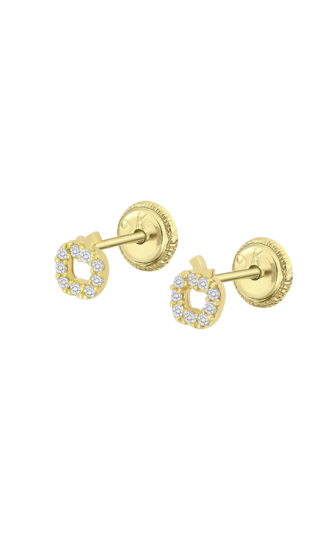 TIME ROAD KIDS'S GOLD NATURE EARRINGS HIN00038/4