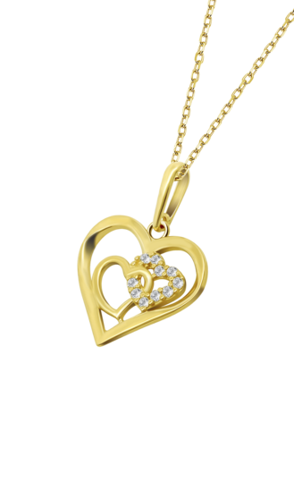 Time RoaD Anillo Mujer Corazón Oro 9K De 375 Ml - Diseño
