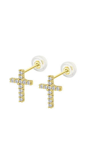 Orecchini In Oro 9K TIME ROAD – Cerchio Piccolo, Donna, Eleganti E Minimal, Senza Pietre