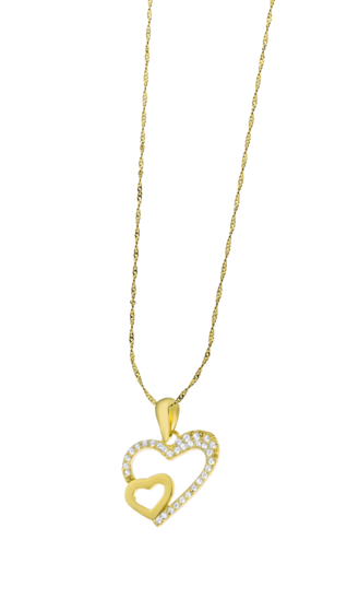 TIME ROAD WOMAN'S 9K GOLD NECKLACE LG00068/43