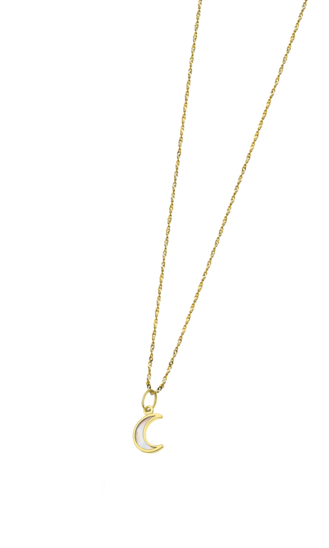 TIME ROAD WOMEN'S 9K GOLD NECKLACE LG00152/43