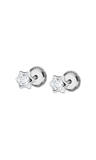 Time Road Orecchini Bambina Oro 9K Con Perle 6 Mm - Lotus, Chiusura A Vite, Per Comunione E Compleanno, Regalo Elegante