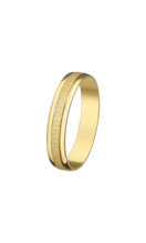 TIME ROAD UNISEX 18K GOLD TRAURING AY18015/33