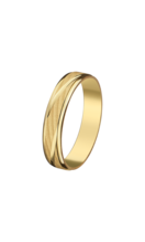 TIME ROAD UNISEX'S GOLD 18K WEDDING BAND AY18019/32