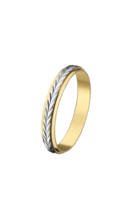 TIME ROAD UNISEX 18K GOLD TRAURING AY18023/33