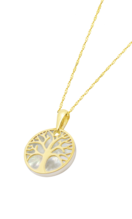 TIME ROAD WOMEN'S GOLD TREE OF LIFE NECKLACE HIN00017/43
