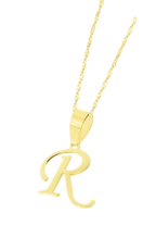 COLLIER INITIALES TIME ROAD HIN00022/R OR FEMME