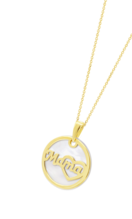 TIME ROAD WOMEN'S GOLD MOTHER NECKLACE HIN00029/43