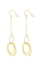 PENDIENTES TIME ROAD HIN00115 ORO, MUJER