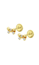 PENDIENTES TIME ROAD HIN00182 ORO, MUJER